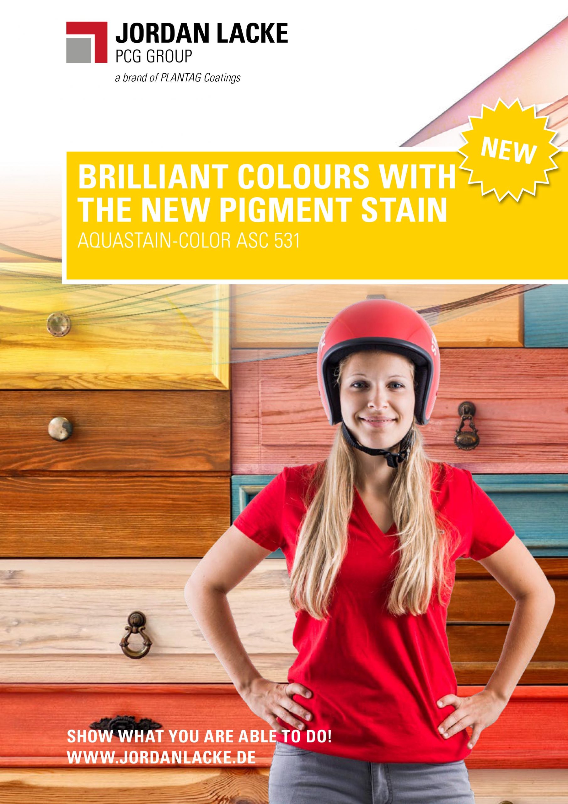 New water-based pigment stain